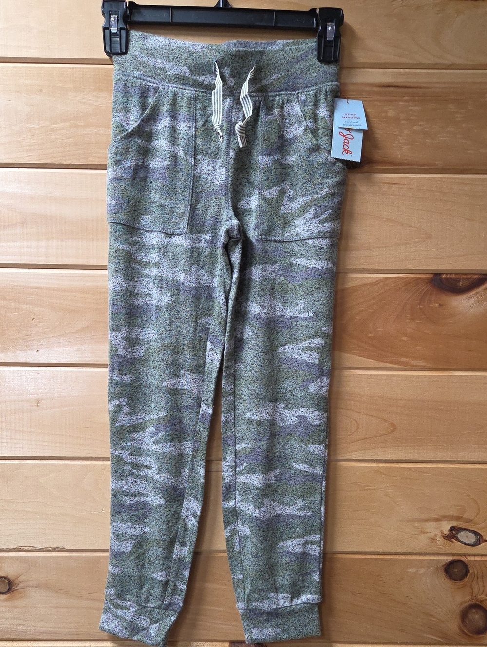 Cat & Jack Green Camo Jogger Sweatpants